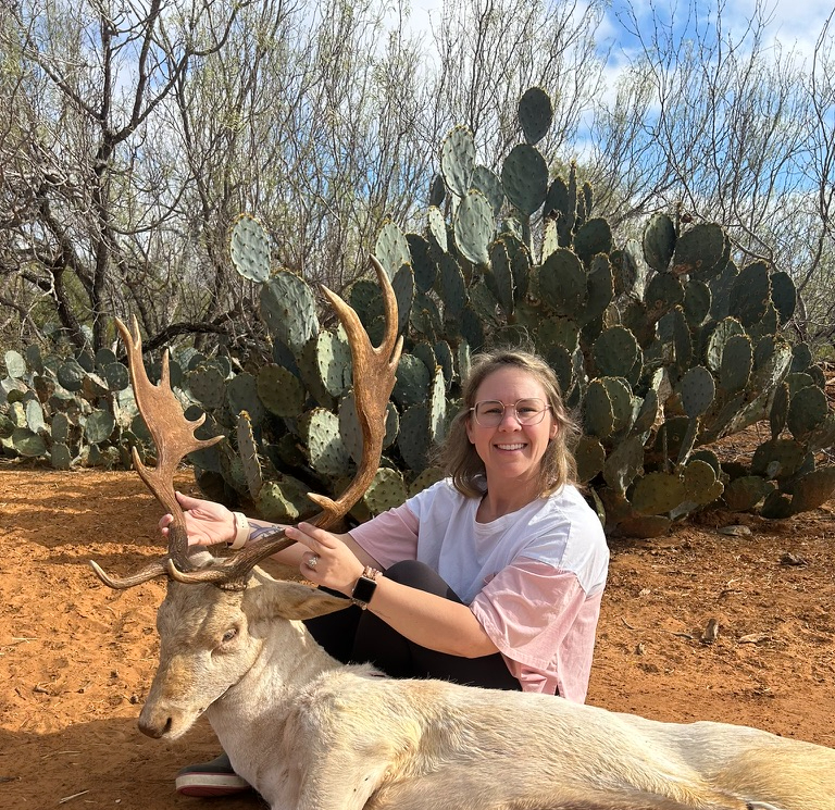 Fallow deer hunting